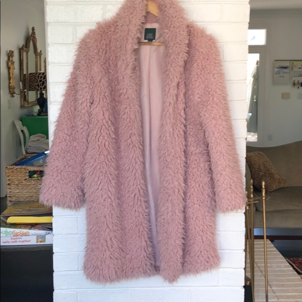 Drape coat XS - light pink